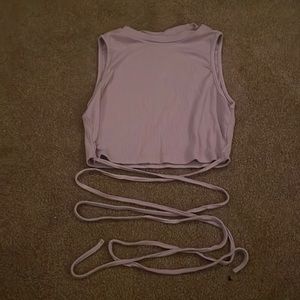 Purple Strappy Top